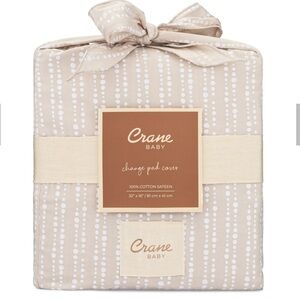 Cove Neutral Dot Cotton Change Pad Cover